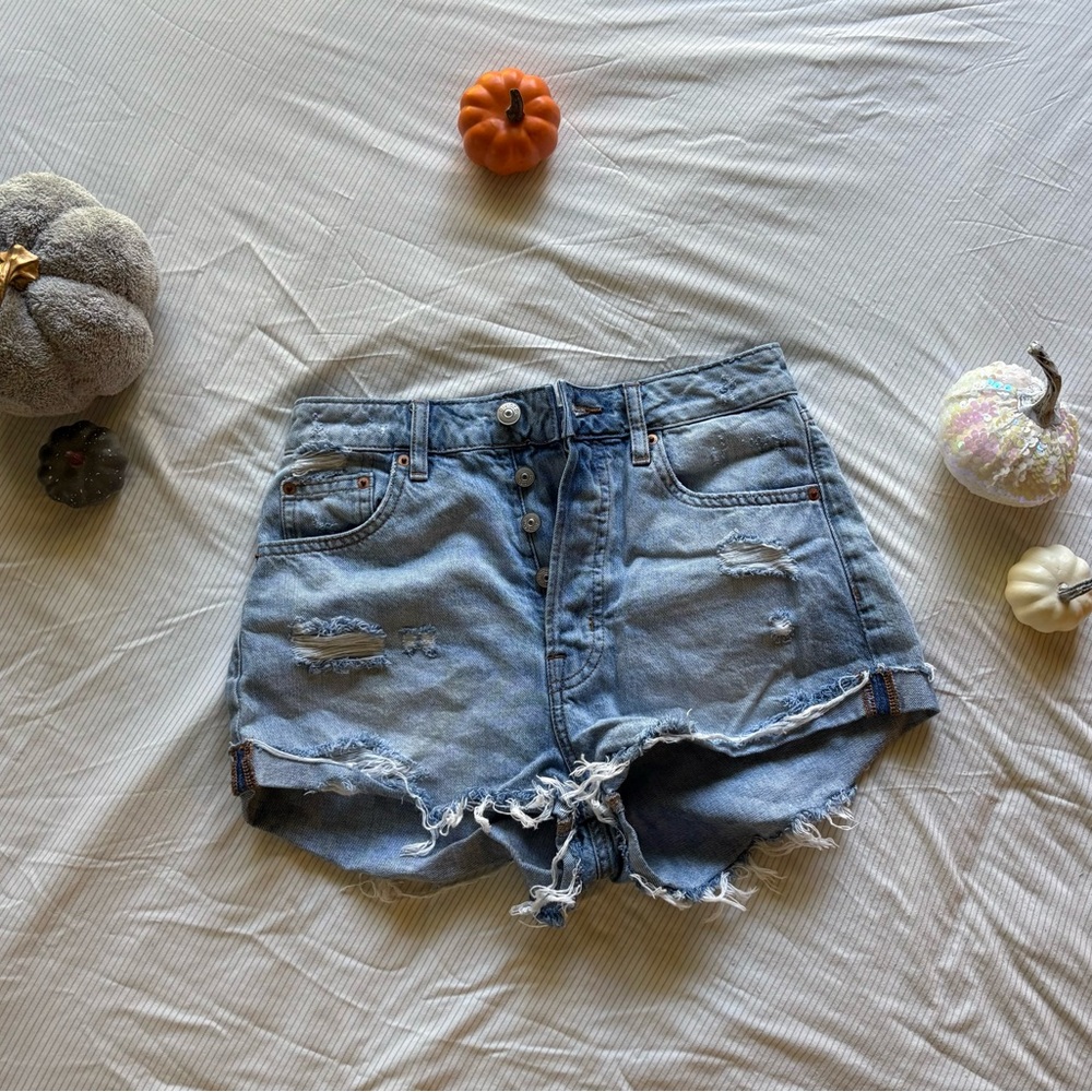 H&M Blue Jean Shorts